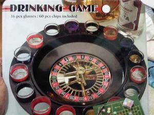 Juego Set De Bebidas Drinking Game Roulette