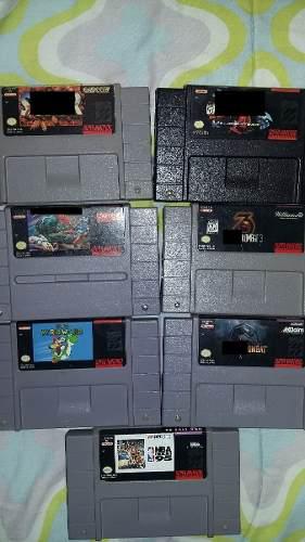 Juegos Snes Super Nintendo Variados