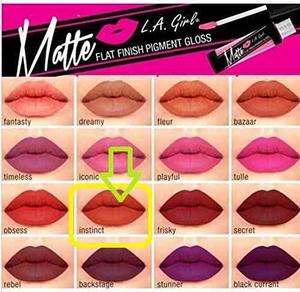 L.a Girl Matte Gloss Color Instinct
