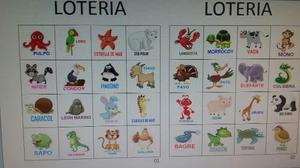 Lotería De Animalitos 78 Fichas Para Imprimir