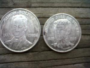 Moneda Simon Bolivar & Antonio Jose De Sucre Ley 900