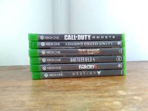 Se Vende Coleccion De 6 Juegos De Xbox One.