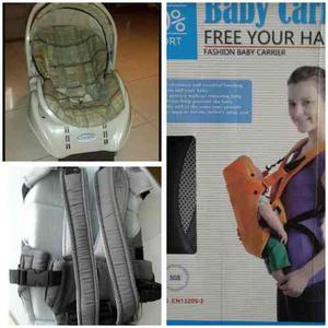 Silla Para Carro-portabebe Graco Y Canguro Baby Carrier