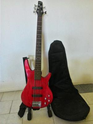 Bajo Electrico Ibanez Soundgear 5 Cuerdas Con Estuche