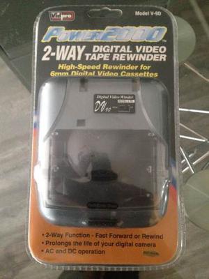 Cassette Video Digital 6mm Dvc Rebobinador