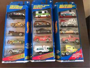 Combo Carritos Hot Wheels Nuevo Set De 5