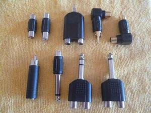 Conectores / Adaptadores Audio (Kit De 7 Convertidores)