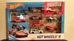 Hot Wheels Pack De 9 Original