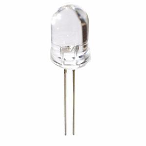 Led 10mm Blanco Translucido Super Alto Brillo (2 U.)