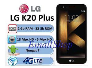 Lg K20 Plus 32gb Rom 2gb Ram Lector De Huella Android 7