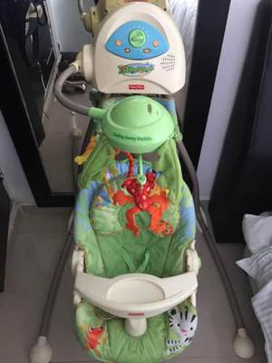 Silla Mesedora Fisher Price Electrica.