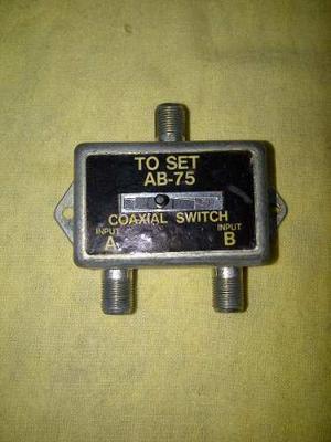 Switch Ab-75 Selector De Video