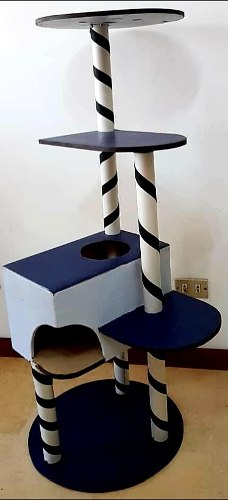 Casa De Juego Para Gatos.