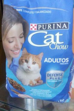 Cat Chow Adultos Pescado 1,5 Kg. Fecha Vencimiento 01 Abr 19