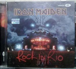 Cd Iron Maiden Rock N Rio Doble Enhancedcd 