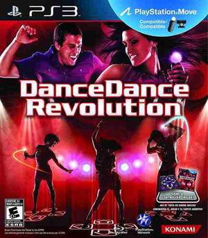 Cd + Tapete Dance Dance Revolution Para Ps3 Original