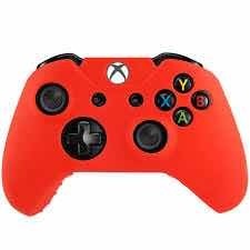 Forro De Silicon Rojo Control Xbox One