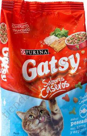 Gatsy Carne Y Pescado Saco De 1 Kilo (consulte 3 Y 8 Kilos)