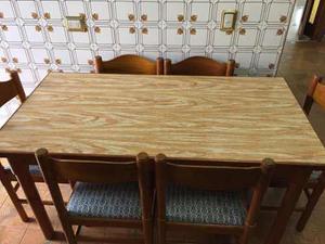 Juego De Comedor De 6 Puestos