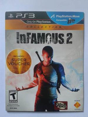 Juego De Ps3 Completamente Nuevo: Infamous 2 (en Físico)