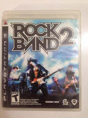 Juego Físico Ps3 Rock Band 2 Usado !!!