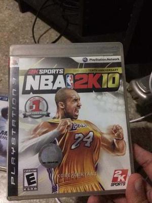 Juego Play3 Nba2k10