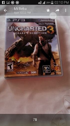 Juego Ps3 Uncherted 3