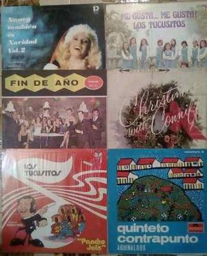 Lote 6 Discos Vinil Lp Navidad