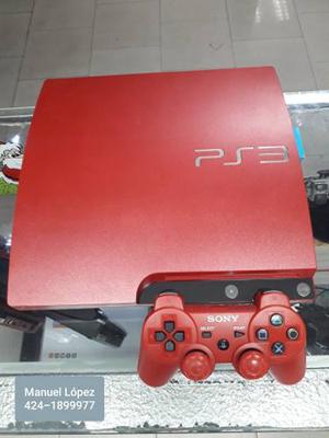 Playstation 3 Edicion Especial Rojo