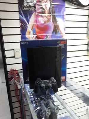 Playstation 3 Superslim 500gb+juegos Digitales (soy Tienda)