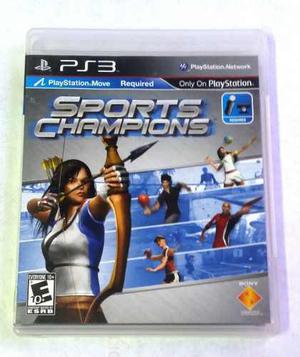 Sports Champions Ps3 Play Station 3 Juego Fisico Blue Ray