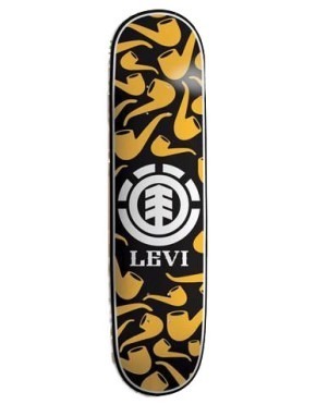 Tabla Patineta Skate Con Lija Element Brown Icons 8.12