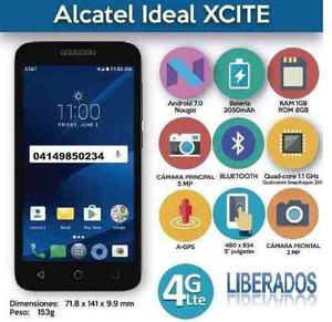 Alcatel Ideal Xcite 4g Lte Android 7.0 Nuevo