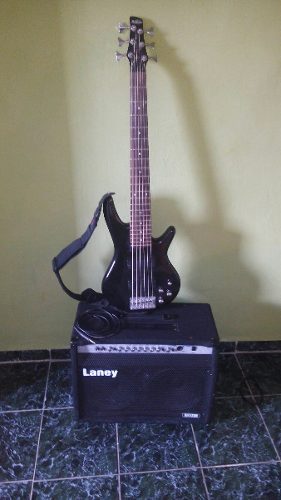 Amplificador Láney, Bajo 6 Cuerdas Gio Ibáñez. Vendo