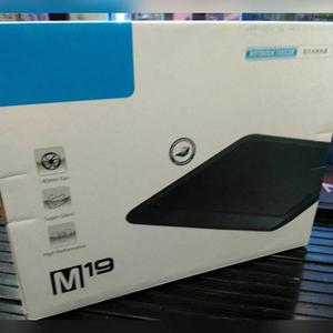 Base Fan Cooler Modelo Moderno M19 Slim Laptop 14¨ Consolas
