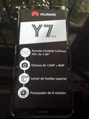 Huawei Y7 + Nuevo + 3 Meses De Garantia