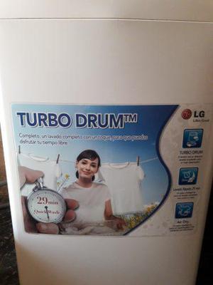 Lavadora Lg Turbo Drum De 7kg Casi Nueva!
