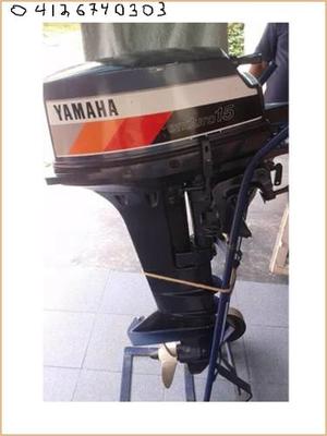 Motor Yamaha Pata Larga De Pasadores T 15hp 2 Tiempo