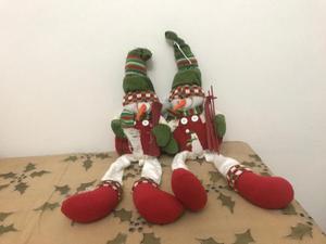 Muñecos De Navidad Patas Largas