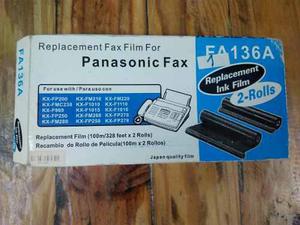 Pelicula Para Fax Panasonic Fa136a