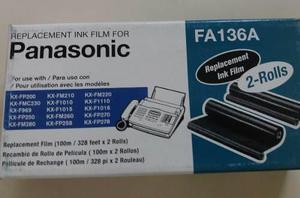 Rollo De Película Para Fax Panasonic Fa136a Nuevo