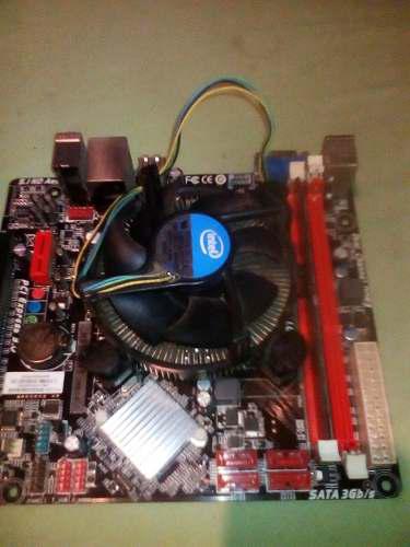 Cambio Combo Tarjeta Madre H61. Intel Core I3 2 Gb Ram