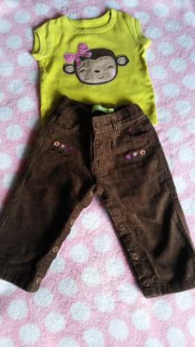 Conjunto Carters Niña Talla: 6 Meses