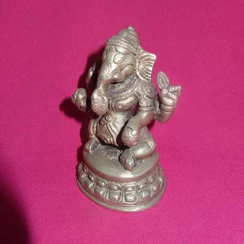 Ganesha En Bronce Dios Hindú