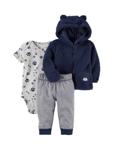 Juego De 3 Piezas Carter's Pant Set Baby Boys - Rn