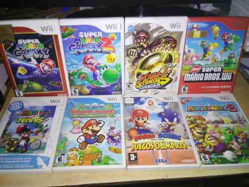 Juegos De Wii Originales Marios