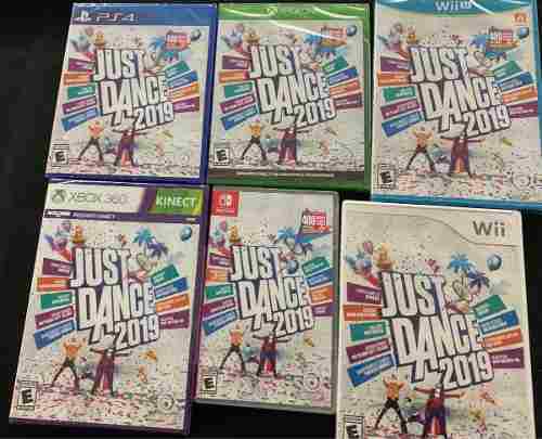 Just Dance 2019 Ps4 Xbox One 360 Nintendo Switch Wii Wiiu Mg