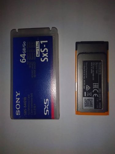 Memoria Sony Sxs-1 64 Gb Memory Card Xdcam Ex Camara Sony