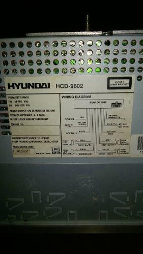 Reproductor Hyundai Hcd-9602 Con Puerto Usb