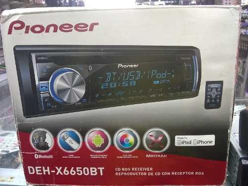 Reproductor Pioneer Con Bluetooth